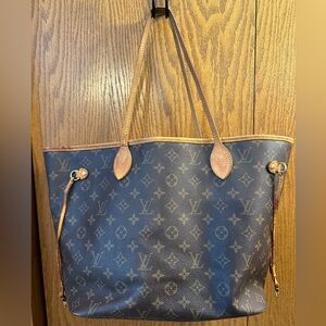 Louis Vuitton Neverfull MM Brown Monogram Bag